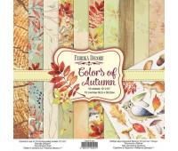Набір скрапбумаги Colors of Autumn 30, 5x30, 5 см 10 листів