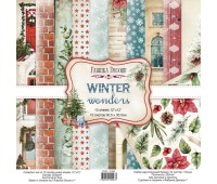 Набір скрапбумаги Winter wonders 30, 5x30, 5 см 10 листів
