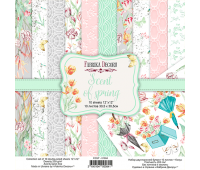 Набір скрапбумаги Scent of spring 30, 5x30, 5 см 10 листів
