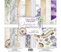 Набір скрапбумаги Journey to Provence 30, 5x30, 5 см 10 аркушів