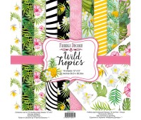 Набір скрапбумаги Wild Tropics 30, 5x30, 5 см 10 листів