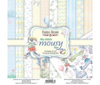 Набір скрапбумаги My little mousy boy 30, 5x30, 5 см 10 аркушів