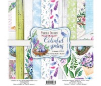 Набір скрапбумаги Colorful spring 30, 5x30, 5 см 10 листів