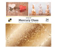 Набір паперу одностороннього з фольгуванням Mercury glass stack, 30-30